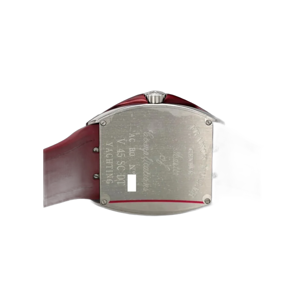 Franck Muller Vanguard V45 SC DT AC BO Automatic Burgundy Dial – additional product photo 3