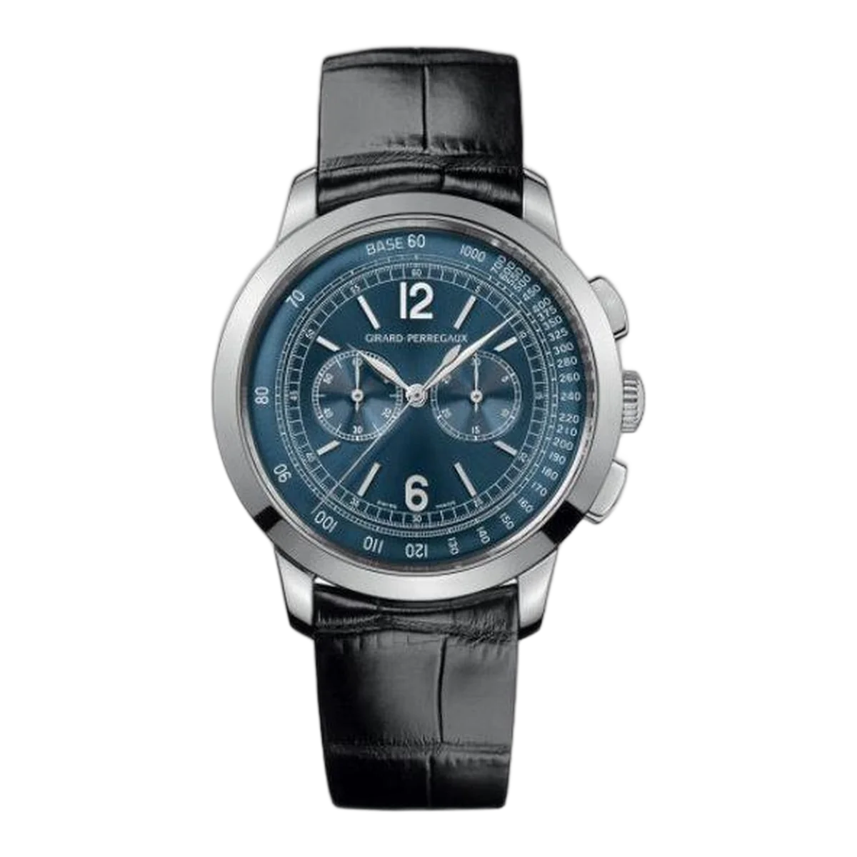 Girard Perregaux 1966 - 49539-53-451-BK6A Chronograph Blue Dial Men's Watch