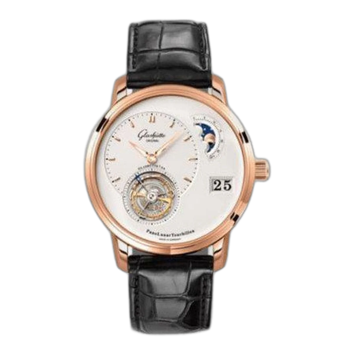 Glashutte Original Panolunar 18Kt Rose Gold 40Mm Men's Watch