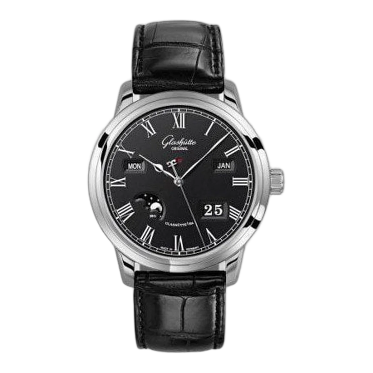 Glashutte Original Senator Stainless Steel 42Mm Men's Watch