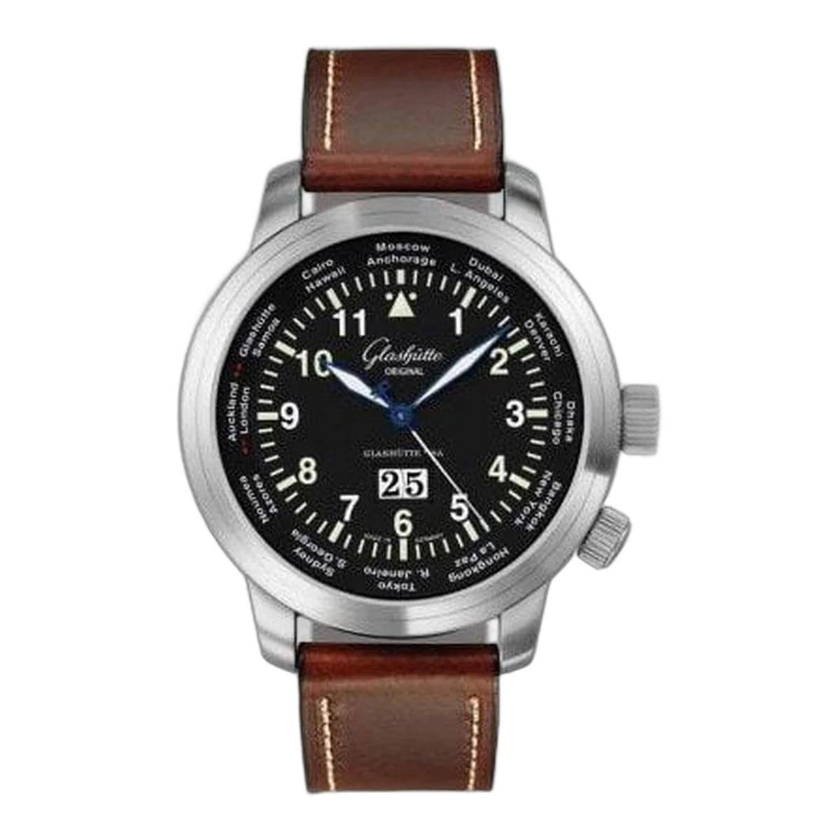 Glashuttte Original Senator Stainless Steel 44Mm Men's Watch