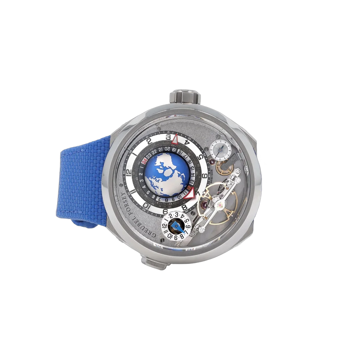 Greubel Forsey GMT Balancier Convexe GF05B/P0935 Titanium 46.5mm Gray Dial Men's Watch โ additional product photo 2