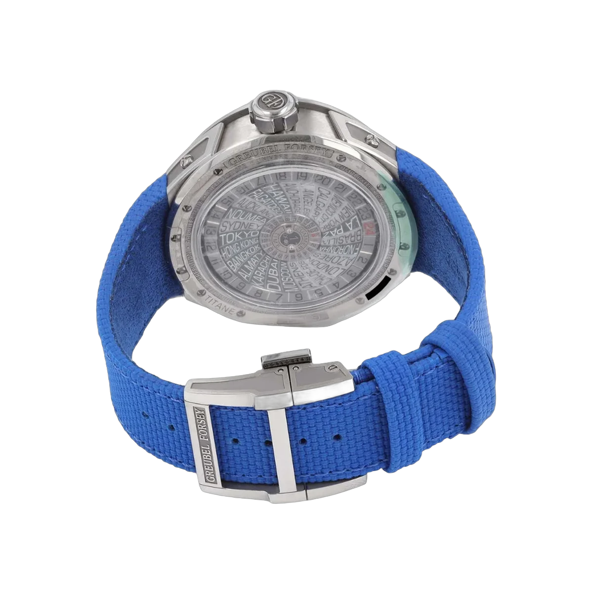 Greubel Forsey GMT Balancier Convexe GF05B/P0935 Titanium 46.5mm Gray Dial Men's Watch โ additional product photo 4