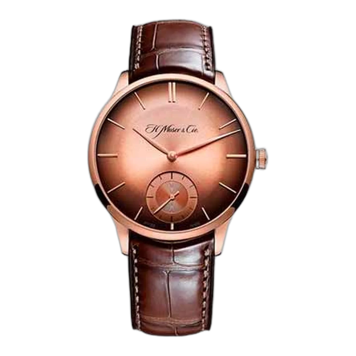 H. Moser &Amp; Cie 39Mm 18K Rose Gold Men's Watch