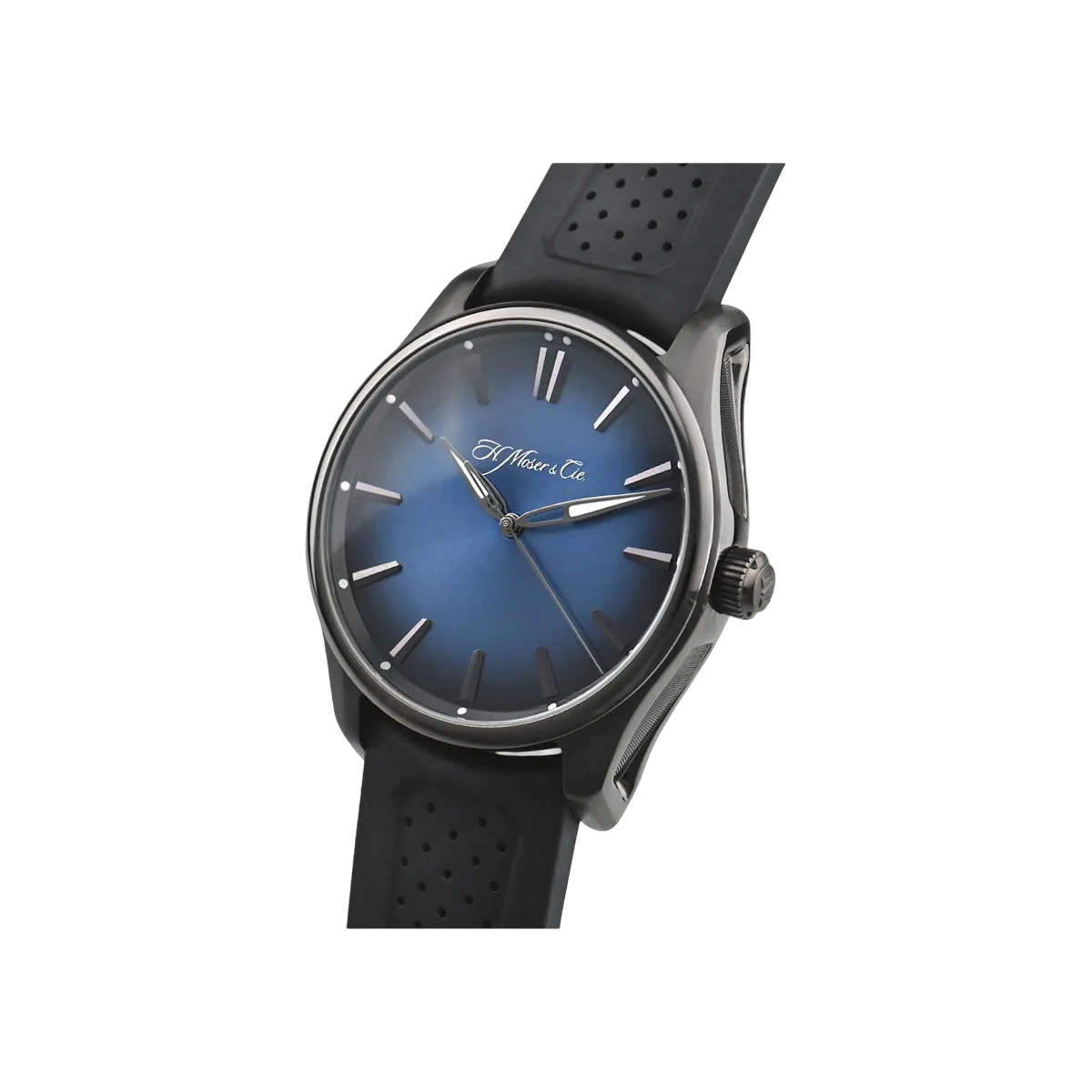 H.Moser & Cie. Pioneer Centre Seconds 3200-1205 Steel 42.8mm Blue Dial Men's Watch – additional product photo 2