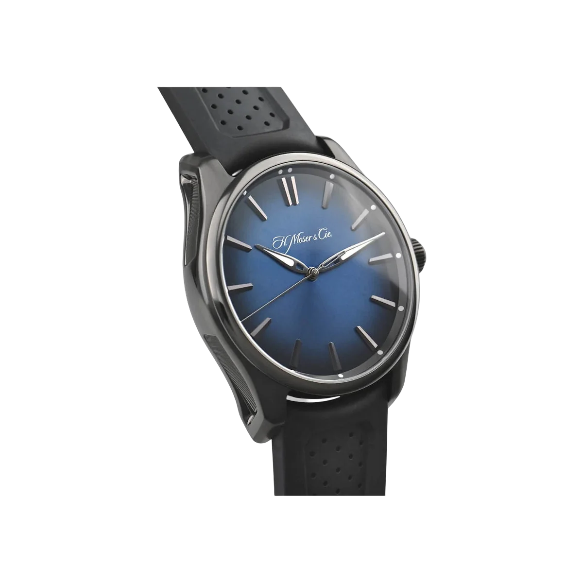 H.Moser & Cie. Pioneer Centre Seconds 3200-1205 Steel 42.8mm Blue Dial Men's Watch – additional product photo 3