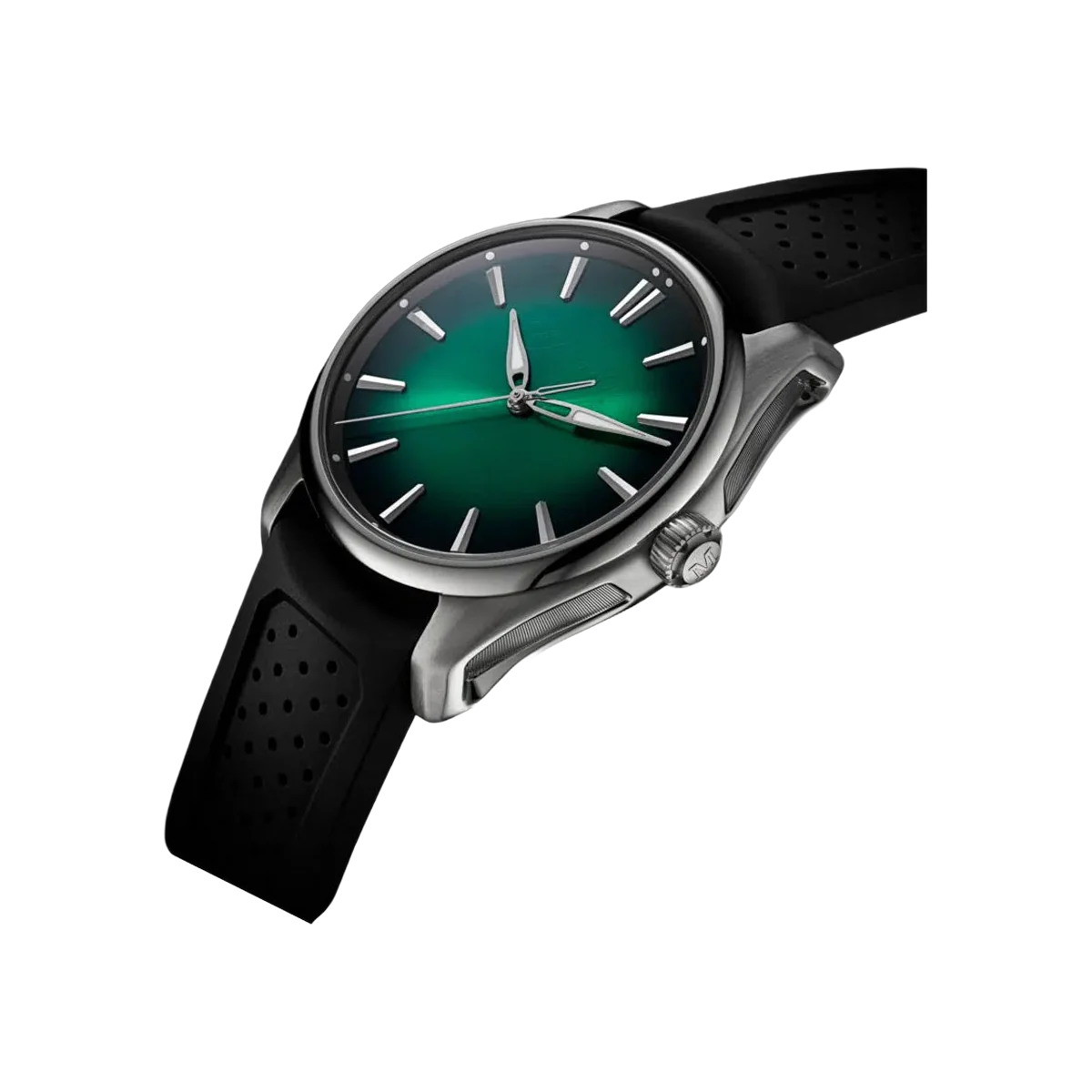 H. Moser & Cie. Pioneer Centre Seconds 3201-1201 Steel 40mm Cosmic Green Fumé Dial Men's Watch – additional product photo 3