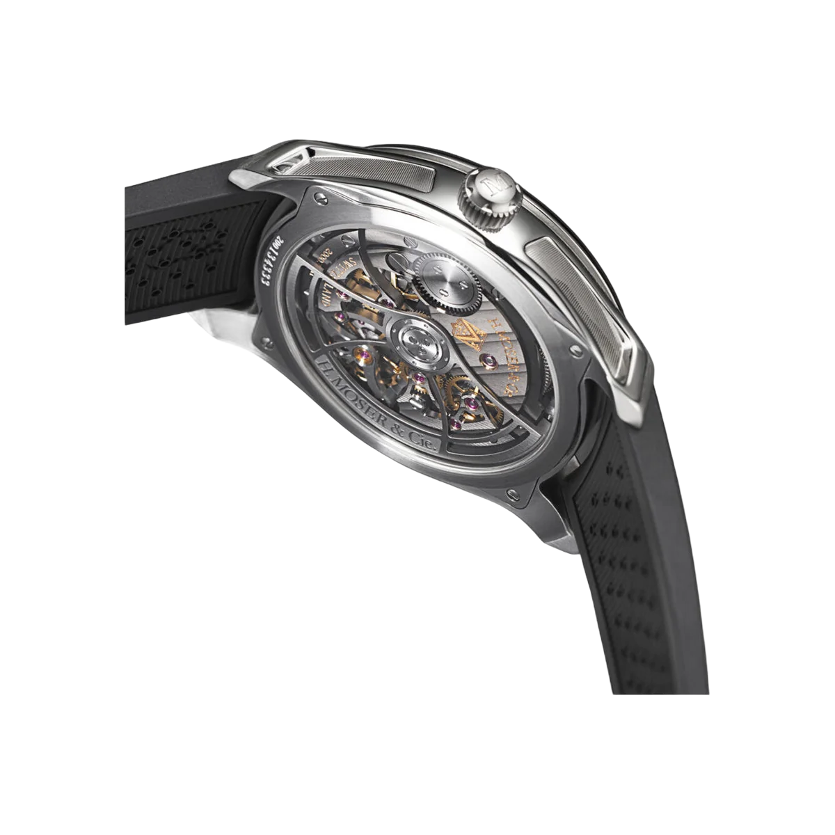 H. Moser & Cie. Pioneer Centre Seconds 3201-1201 Steel 40mm Cosmic Green Fumé Dial Men's Watch – additional product photo 5