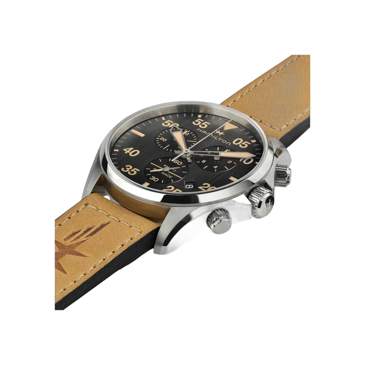 Hamilton Khaki Aviation Pilot H76722531 Stainless Steel 44mm Black Dial Men's Watch – additional product photo 2