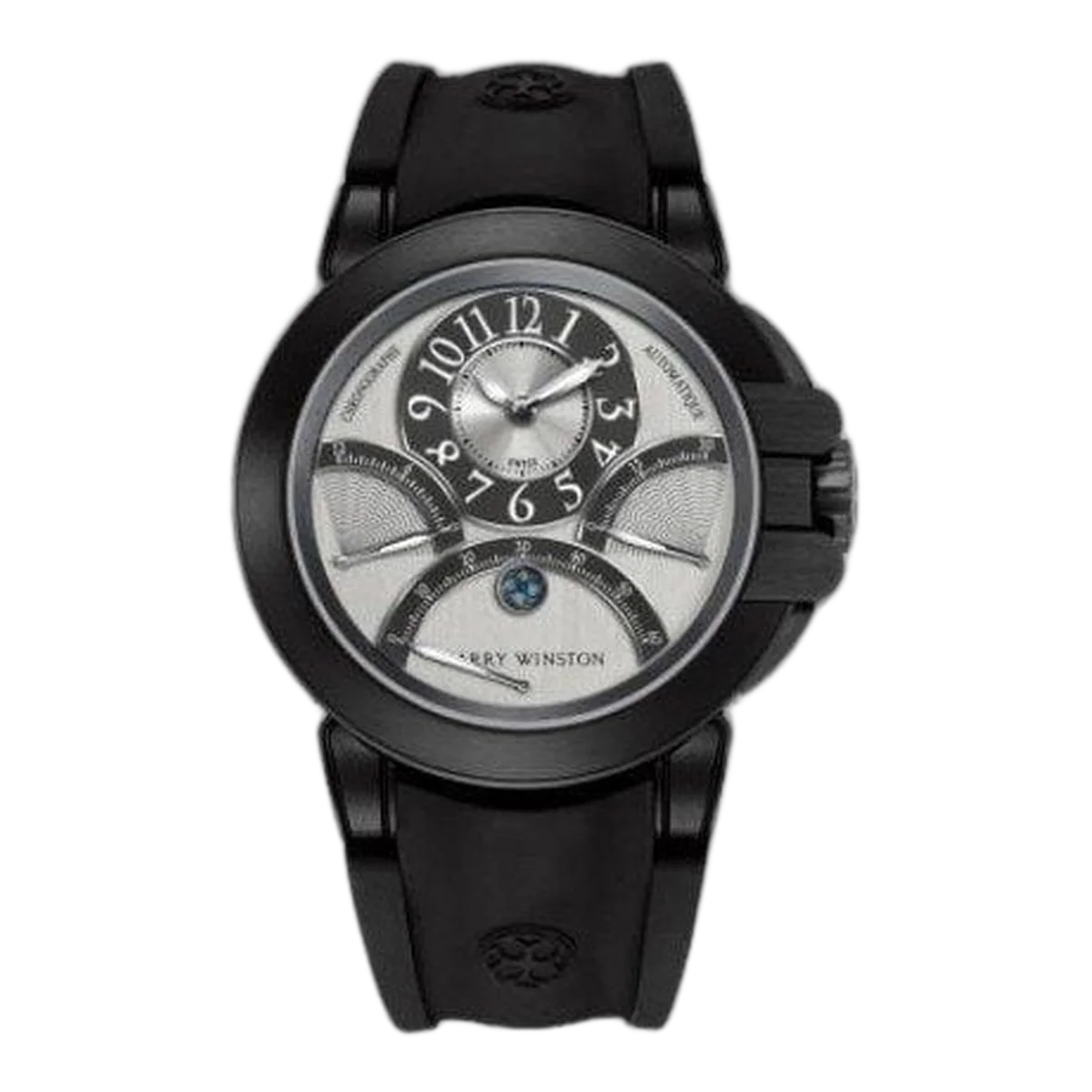 Harry Winston Ocean 18Kt White Gold 44Mm Men's Watch