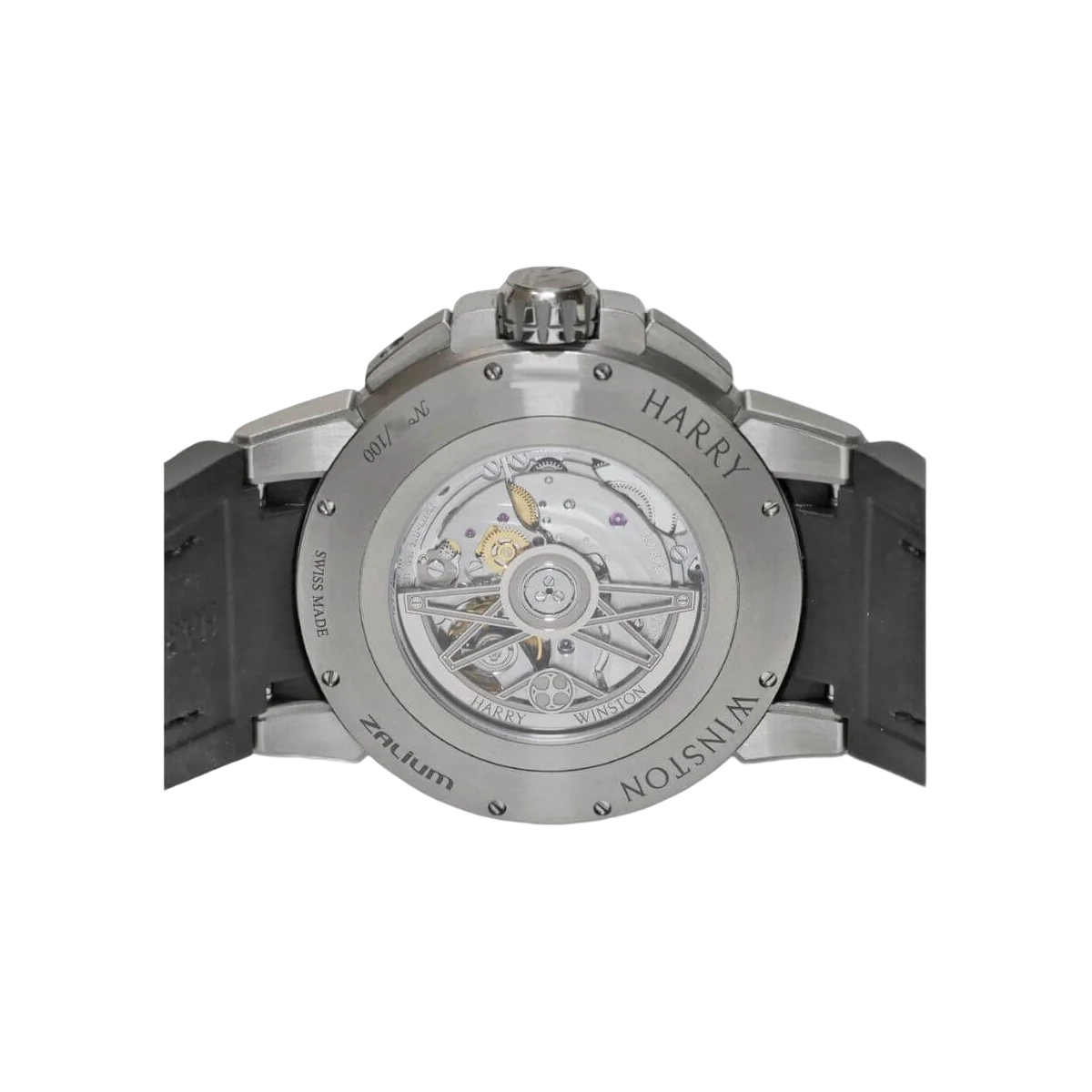 Harry Winston Ocean Collection OCEABI42ZZ002 Zalium Variation Yellow Men's Watch – additional product photo 2