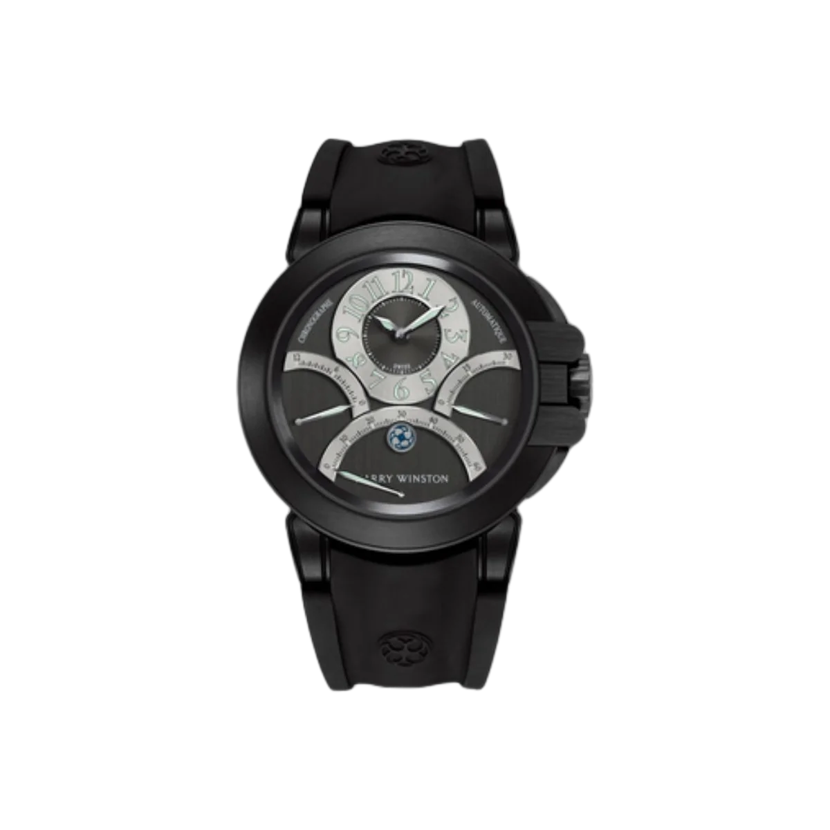 Harry Winston Ocean OCEACT44ZZ004 Triple Retrograde Chronograph Grey Dial