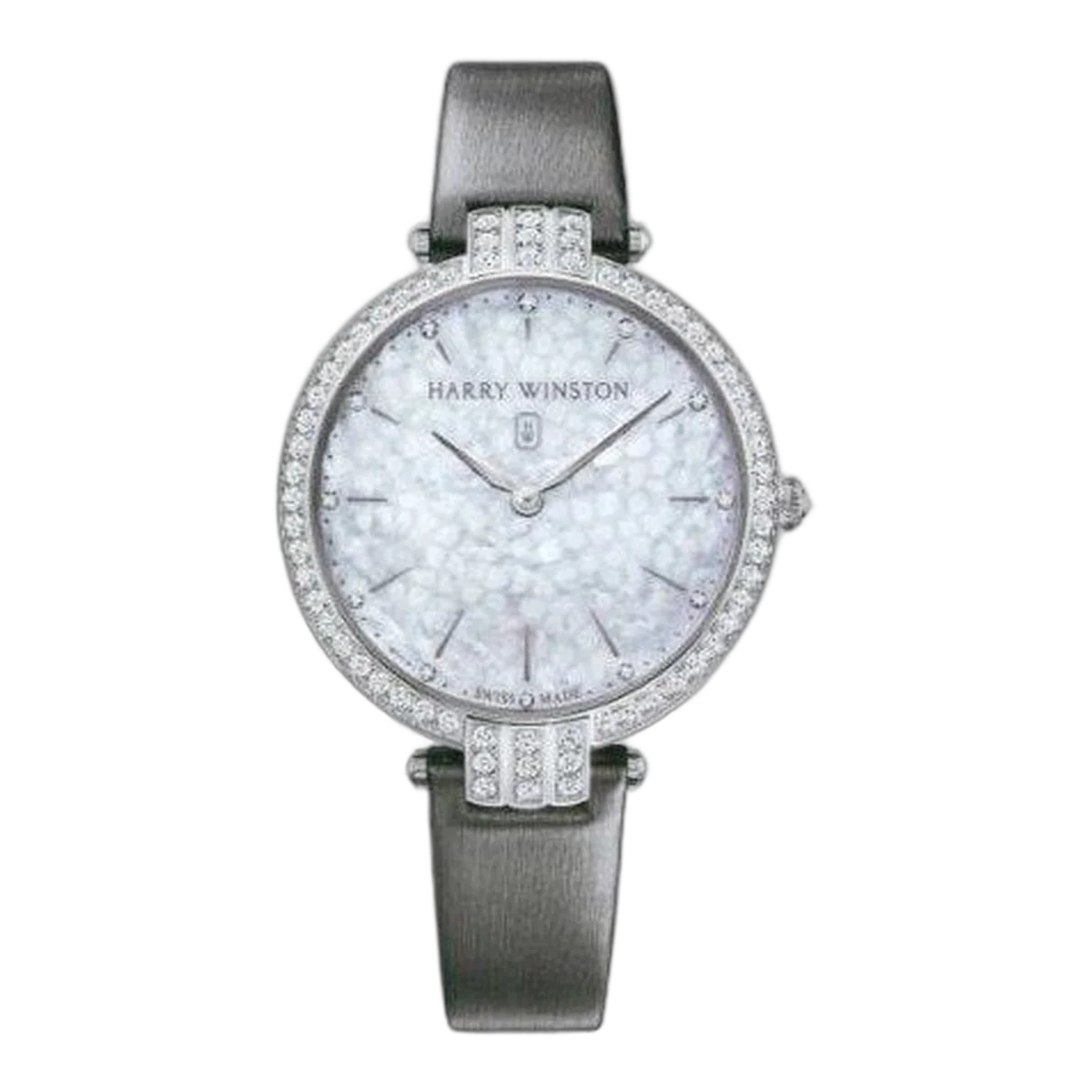 Harry Winston Premier 18Kt White Gold 39Mm Ladies Watch