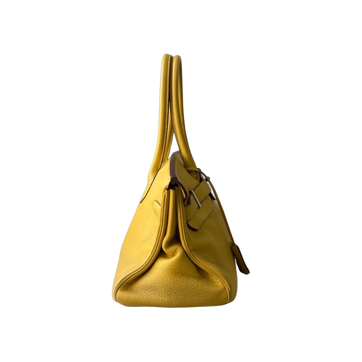 Hermes Birkin 42 Yellow Taurillon Palladium Hardware Hand Bag – additional product photo 3