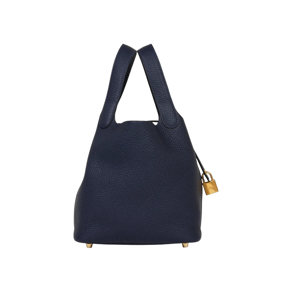 Hermes Picotin 18 Bleu Nuit Taurillon Clemence Leather Gold Hardware Bag – additional product photo 5