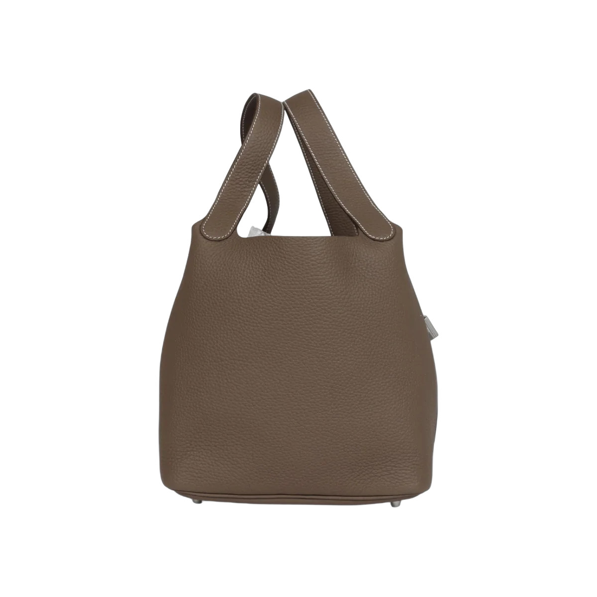 Hermes Picotin 22 Etoupe Clemence Palladium Hardware Hand Bag – additional product photo 5
