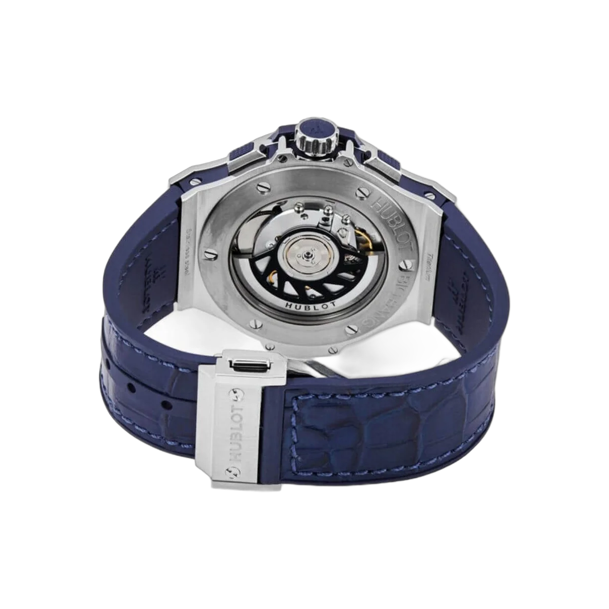 Hublot Big Bang 341.SX.7170.LR.1204 Steel Diamonds Blue Dial 41mm Men's Watch – additional product photo 2