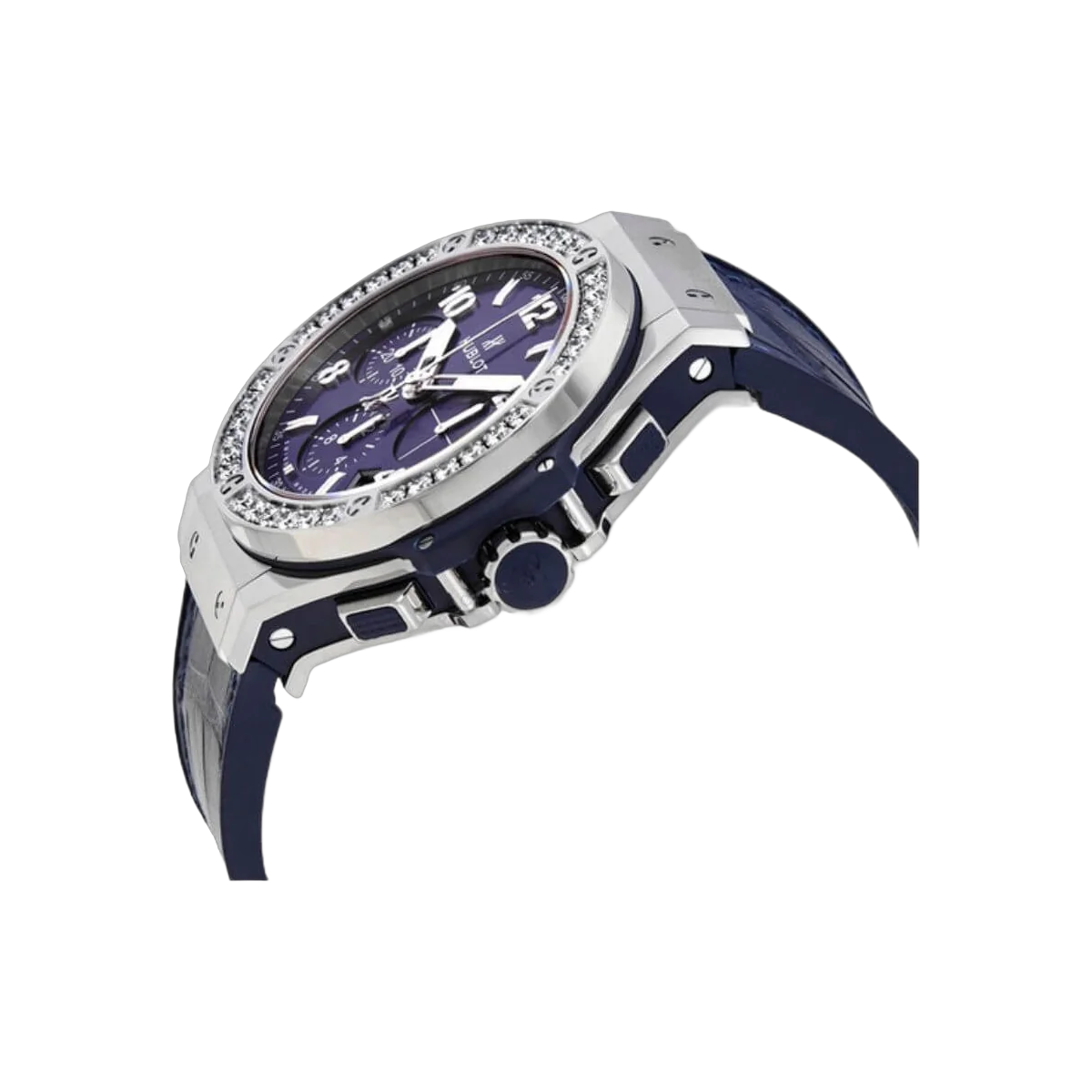 Hublot Big Bang 341.SX.7170.LR.1204 Steel Diamonds Blue Dial 41mm Men's Watch – additional product photo 4