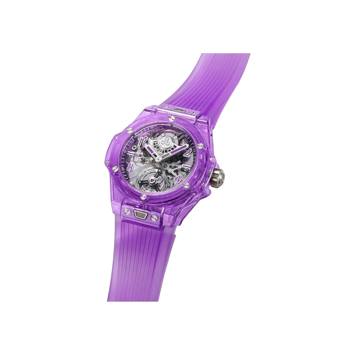 Hublot Big Bang 429.JM.0120.RT Tourbillon Purple Sapphire 44mm Skeleton Dial Men's Watch – additional product photo 2