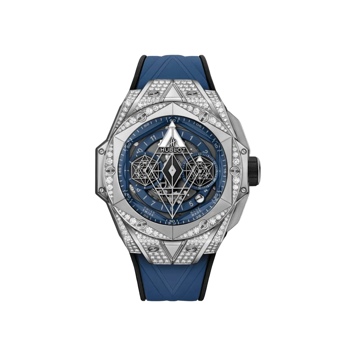 Hublot Big Bang Sang Bleu II 418.NX.5107.RX.1604.MXM20 Titanium Blue Dial