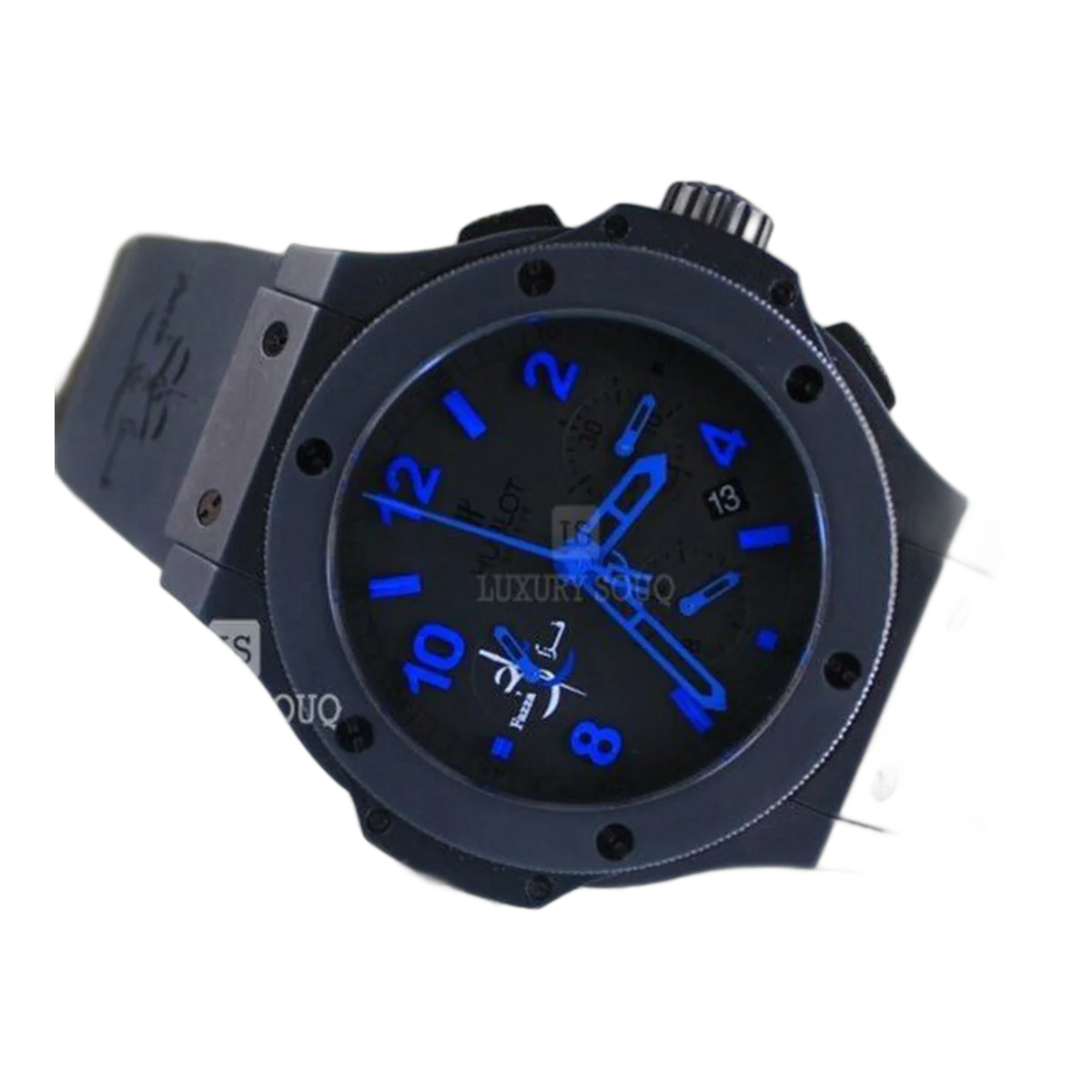 Hublot Bigbang Fazza 301.Nm.1112.Rx.Sdq08 44Mm Titanium Limited Edition Men’S Watch