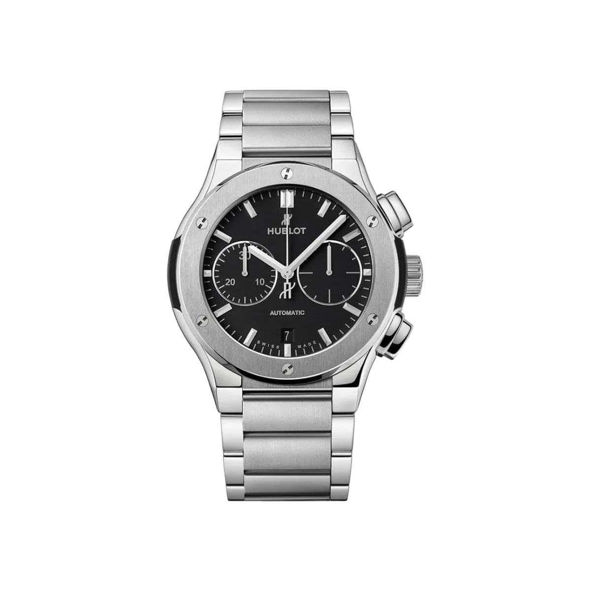 Hublot Classic Fusion 520.Nx.1170.Nx Chronograph Black Dial