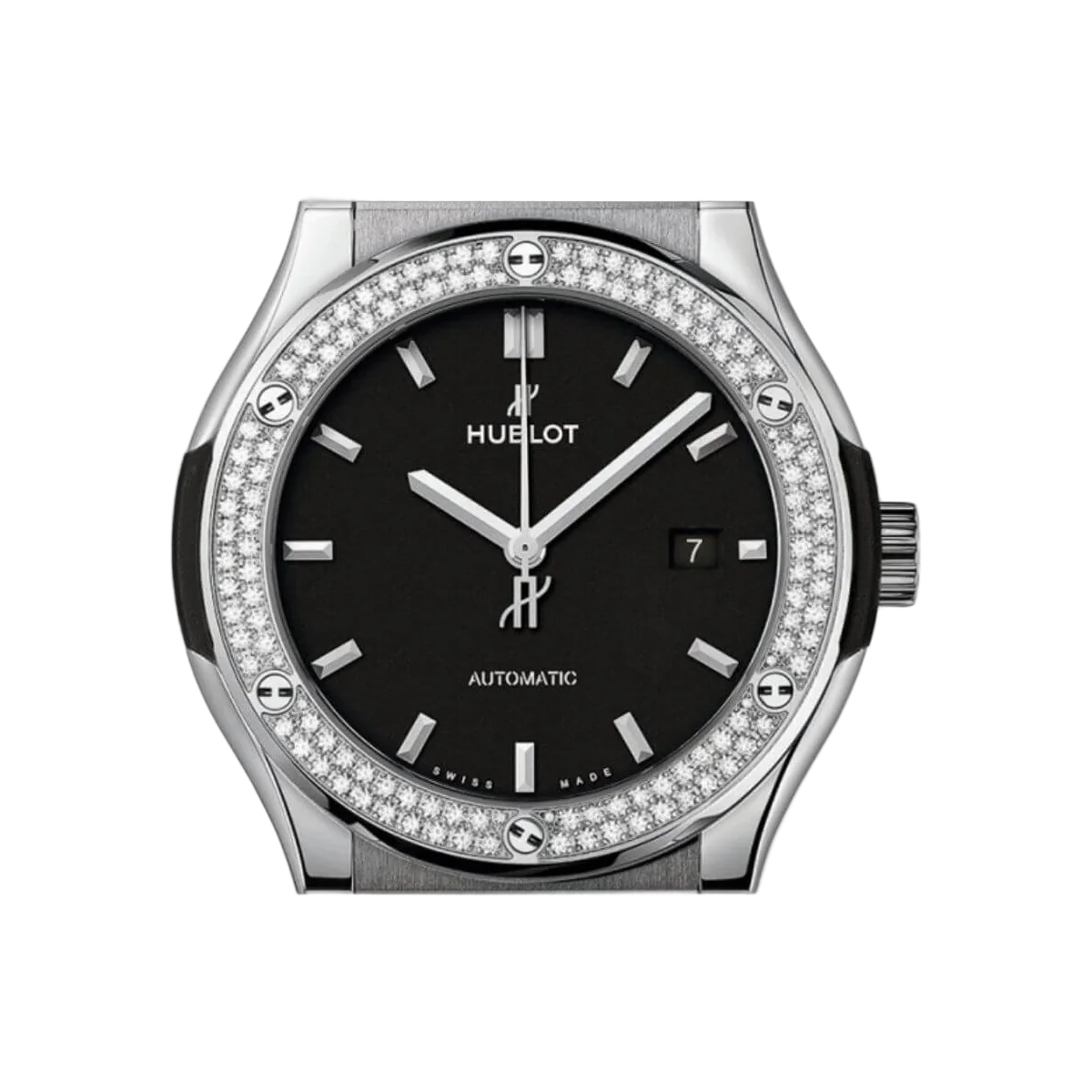 Hublot Classic Fusion 542.NX.1171.LR.1104 Titanium Diamonds Black Dial – additional product photo 4