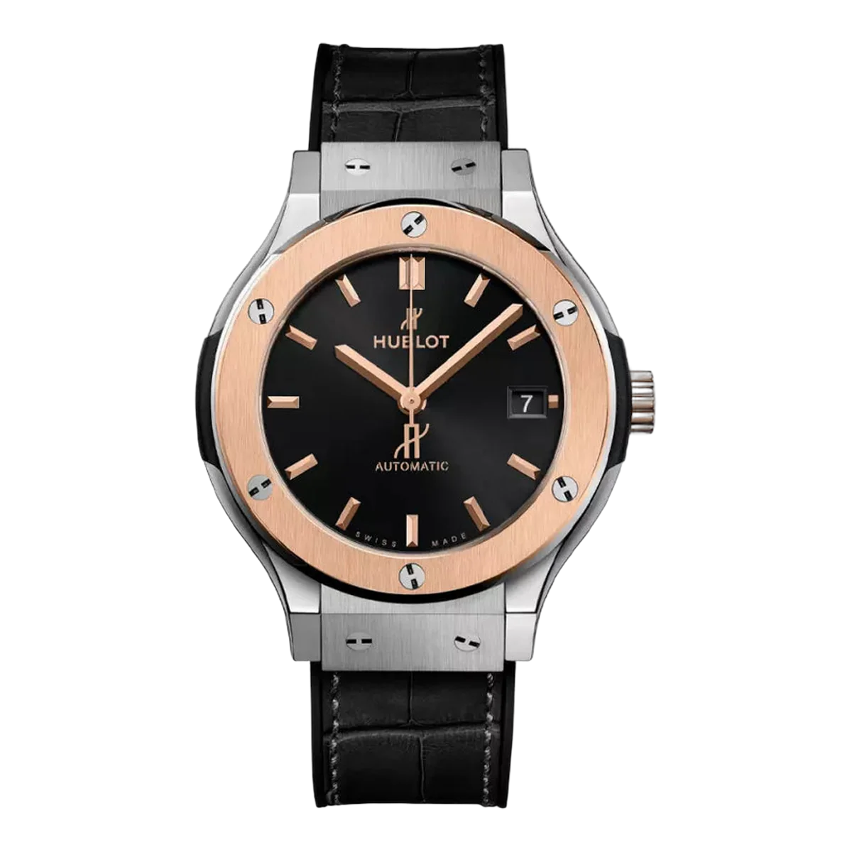 Hublot Classic Fusion 565.NO.1480.LR Titanium king Gold 38mm Unisex Watch