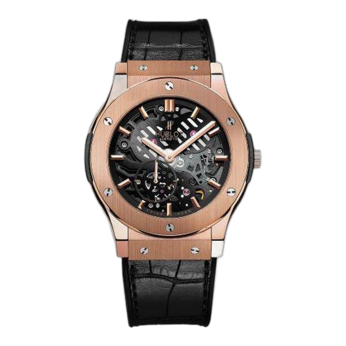 Hublot Classic Fusion Extra-Thin Skeleton King Gold 45Mm 18Kt Rose Gold Men's Watch