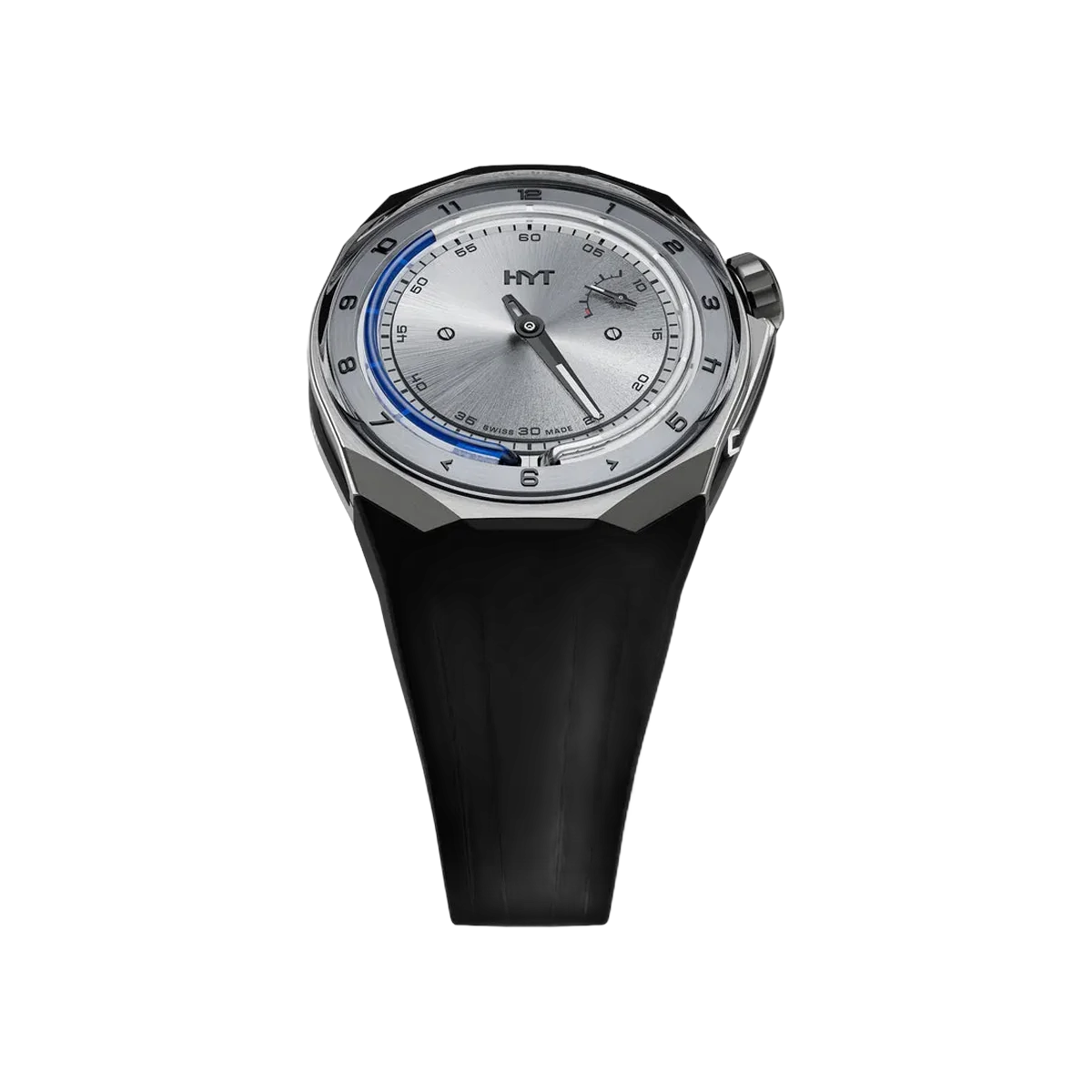 HYT T1 H03205-A Titanium 45mm Silver Dial Men’s Watch