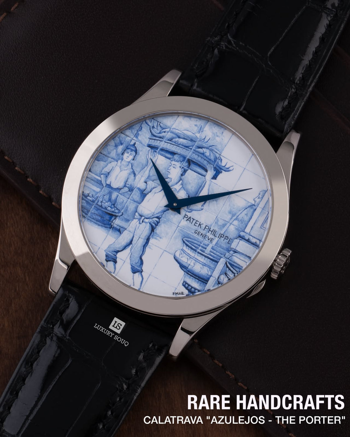 Patek Philippe Calatrava Rare Handcrafts Azulejos The Porter 5089G-061