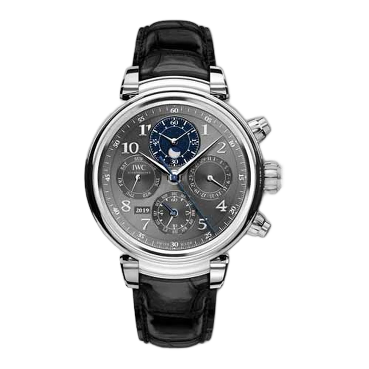 Iwc Da Vinci Perpetual Calendar Chronograph 43Mm Stainless Steel Men's Watch