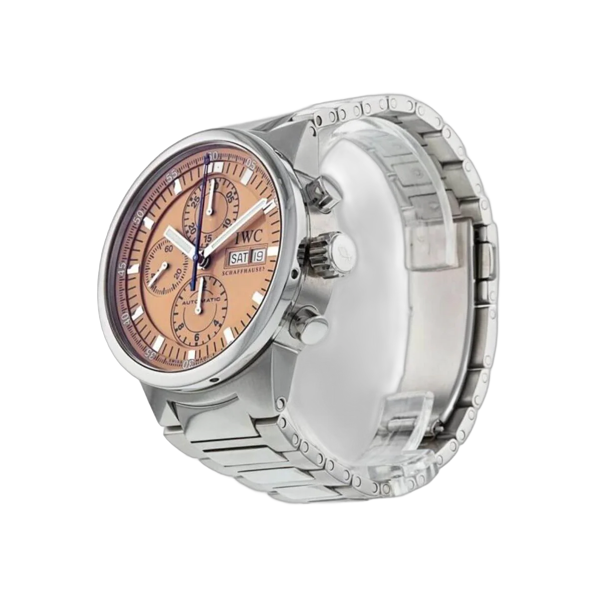 IWC GST Split Second IW371513 Chronograph Salmon Dial – additional product photo 4