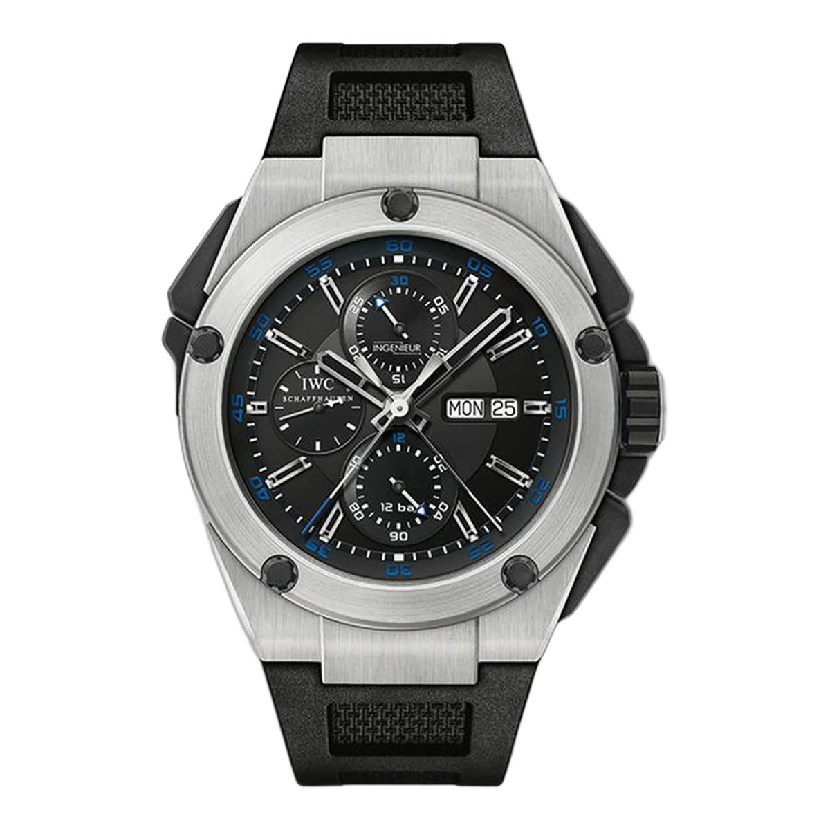 Iwc Ingenieur Automatic Double Chronograph Titanium 45Mm Men's Watch