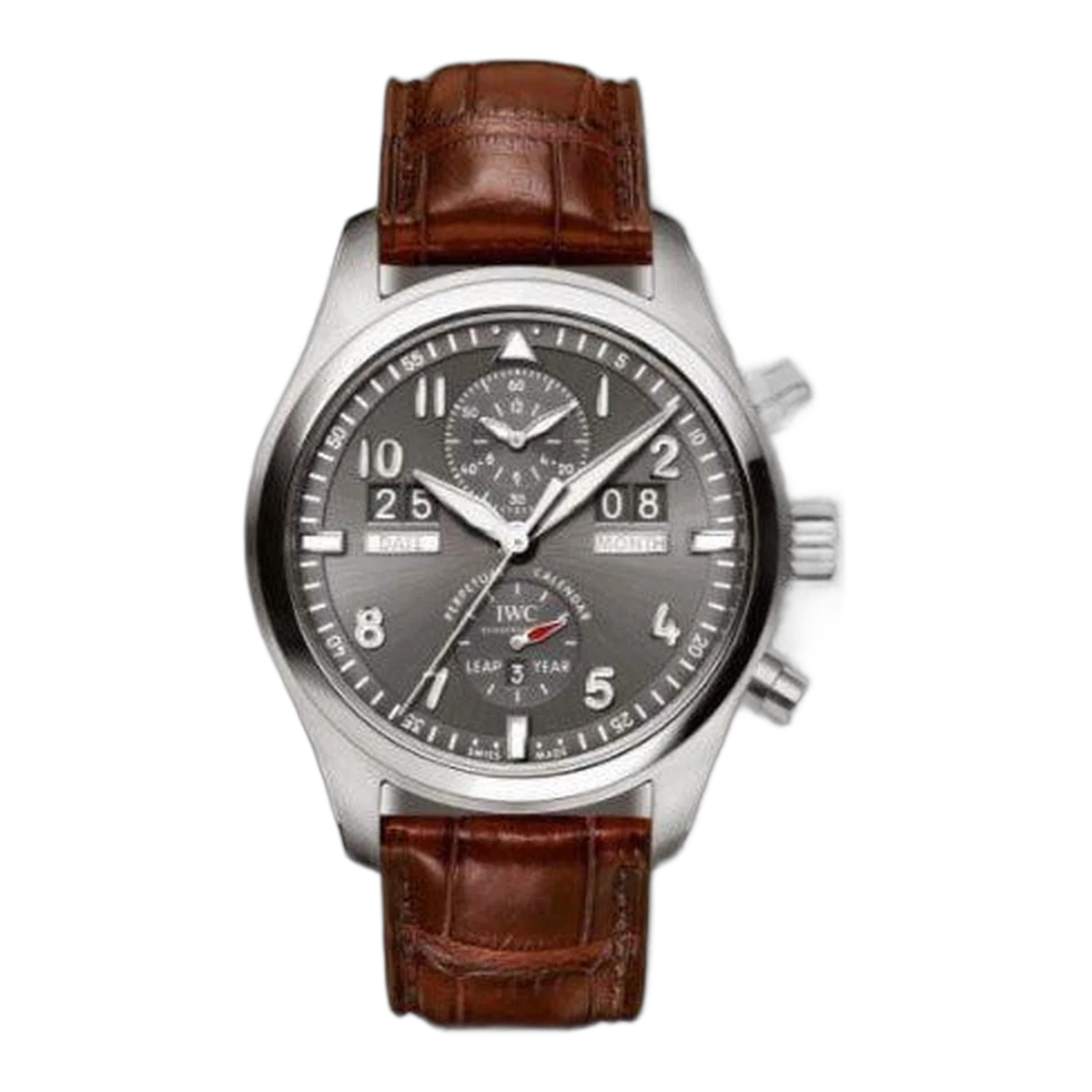 Iwc Pilot Stainless Steel 46Mm Men's Watch
