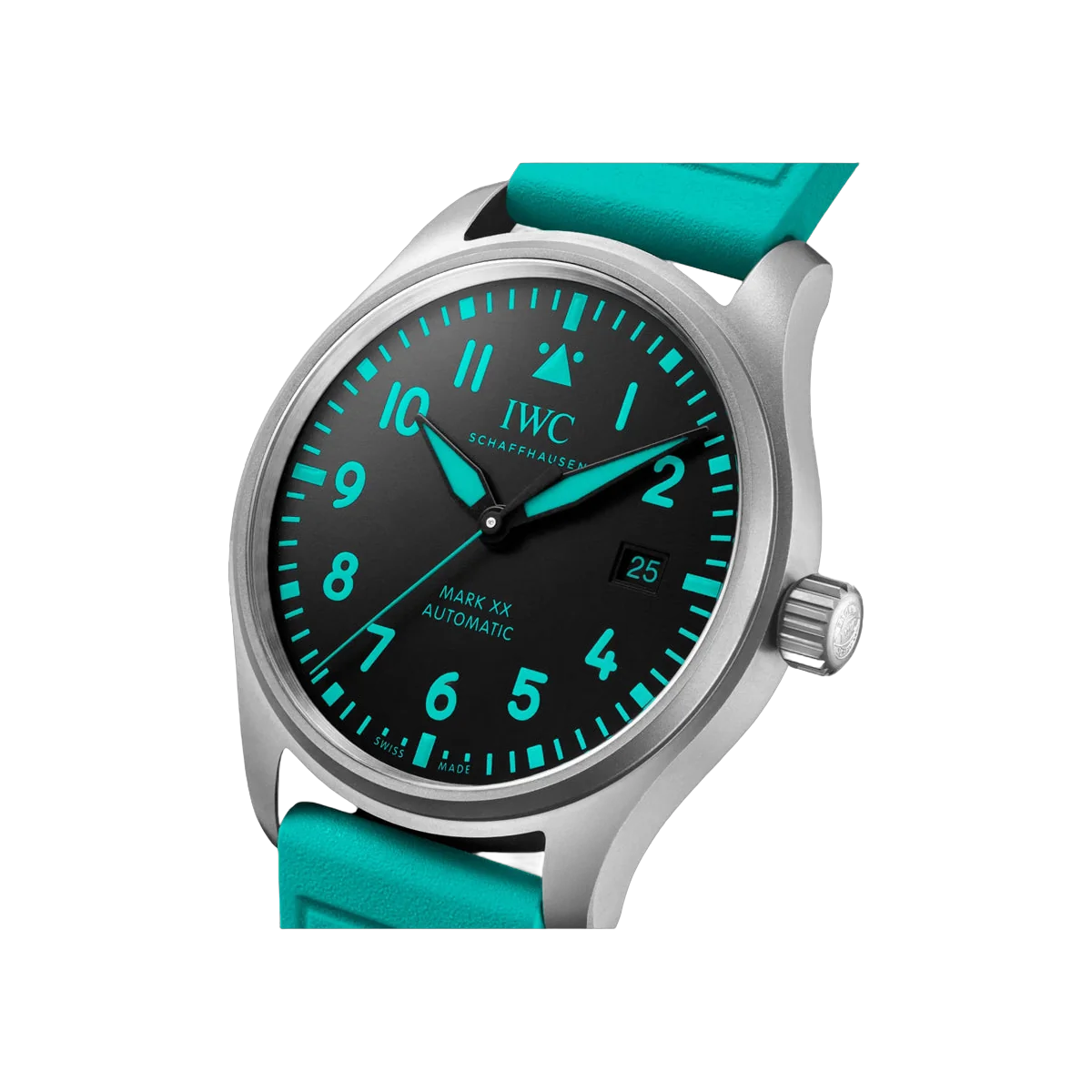 IWC Pilots Watch IW328210 Mark XX Mercedes-AMG PETRONAS Formula One TeamIWC Edition Titanium 40mm Black Dial – additional product photo 3