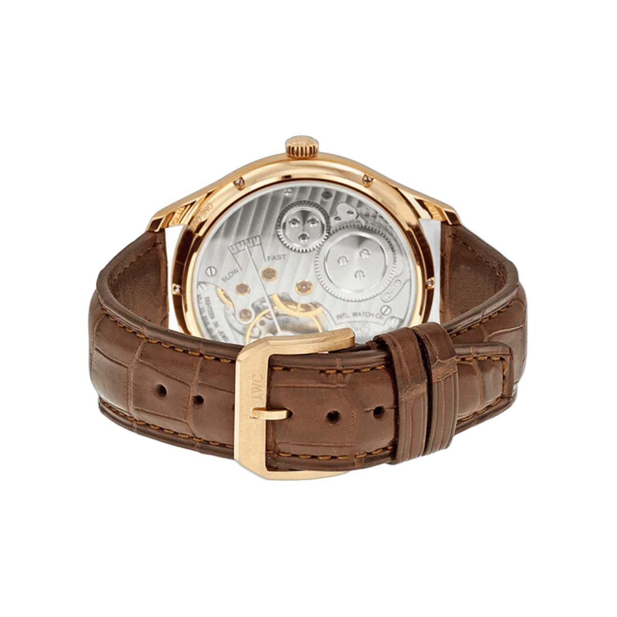 IWC Portuguese IW545409 Automatic Brown Leather White Dial – additional product photo 2