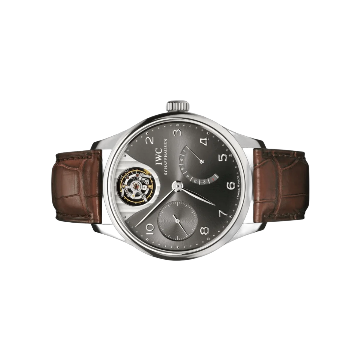 IWC Portuguese Tourbillon Mystere IW504207 White Gold With Gray Dial – additional product photo 2