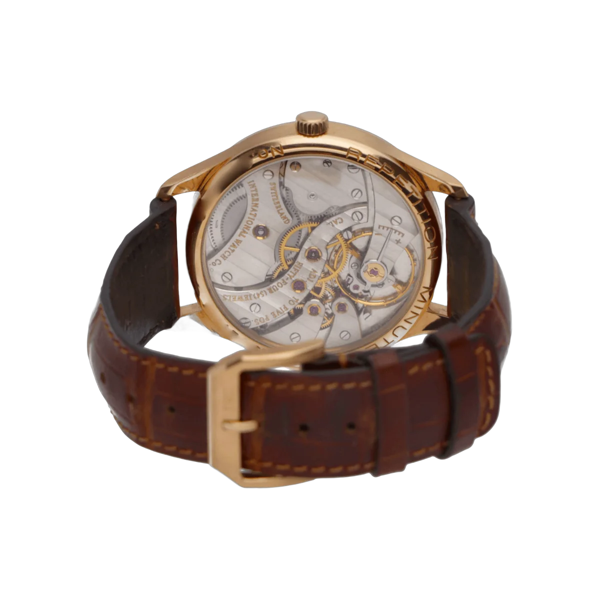 IWC Schaffhausen Portuguese IW524005 Minute Repeater Limited Edition Rose Gold Manual Silver Dial – additional product photo 2