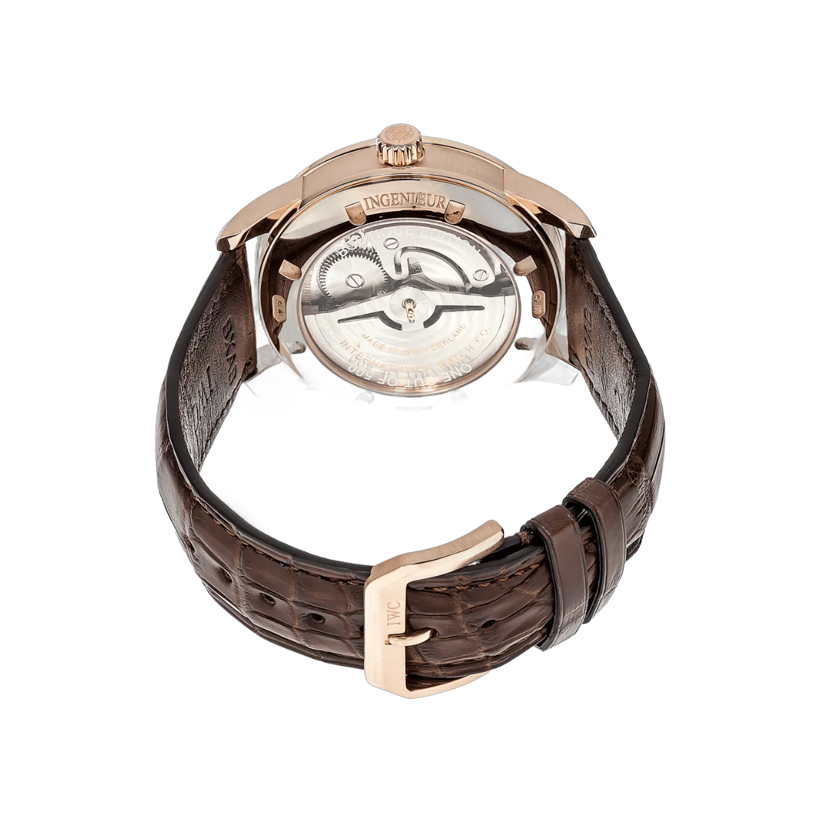 IWC Vintage Ingenieur IW323312 Automatic 1955 Rose Gold Boutique Edition Brown Dial – additional product photo 2