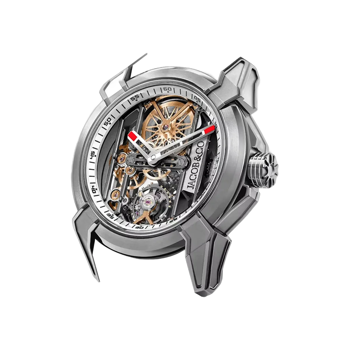 Jacob & Co. Epic X Skeleton EX110.20.AA.AI.A Titanium White 44mm Skeleton Dial Men's Watch – additional product photo 2
