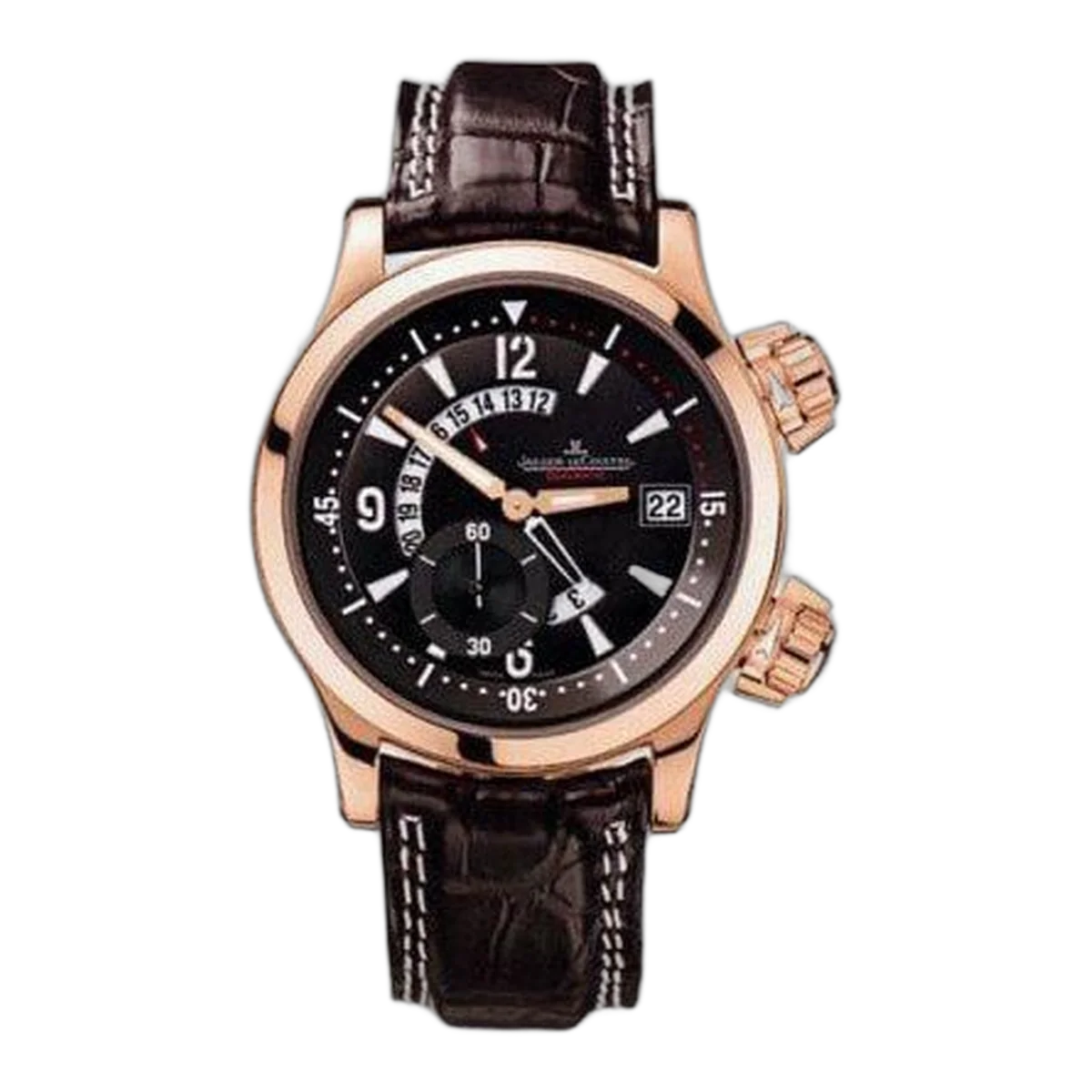 Jaeger Lecoultre Master Compressor 18Kt Rose Gold 41.5Mm Men's Watch