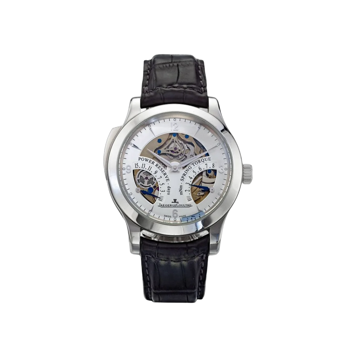 Jaeger Lecoultre Master Minute Repeater 151.6.67.S Platinum 44mm Skeleton Dial Men's Watch