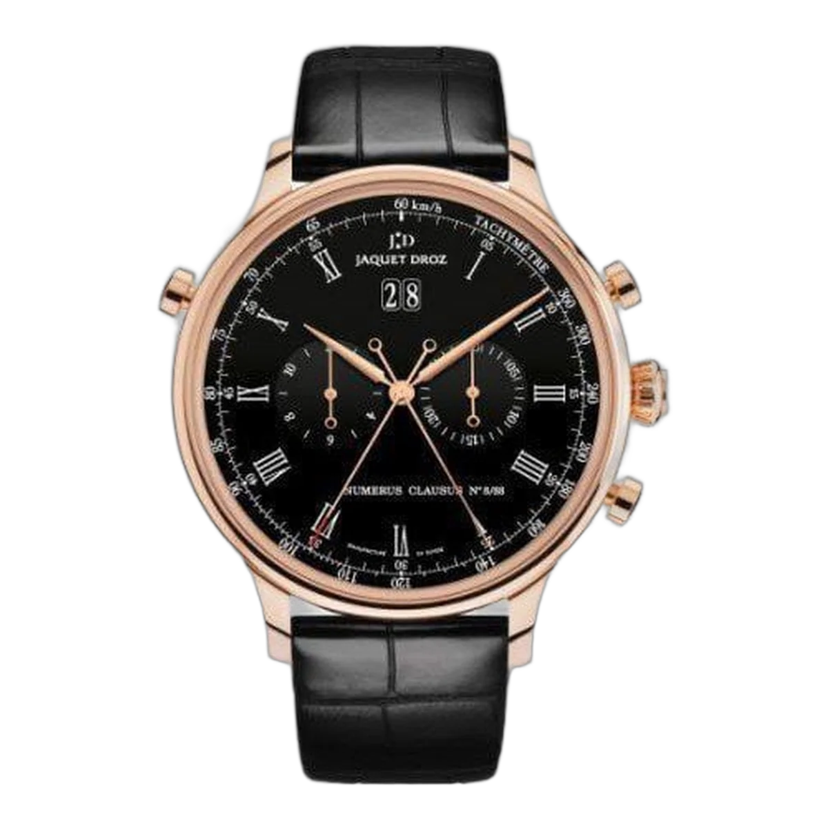 Jaquet Droz Astrale Rattrapante Limited Edition To 88Pcs 18Kt Rose Gold 45Mm Men's Watch