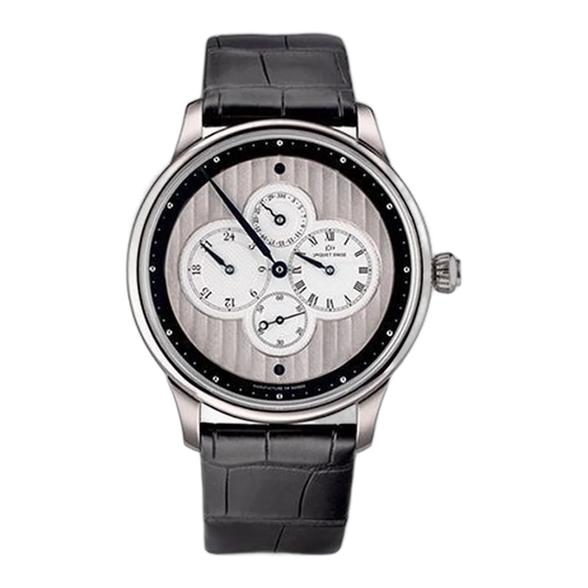 Jaquet Droz Les Longitudes 43Mm White Gold Men’S Watch, Ref. J019034201