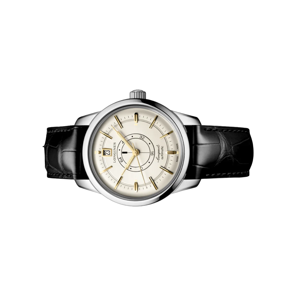 Longines Conquest Heritage L16484782 Central Power Reserve 38mm Champagne Dial Mens Watch – additional product photo 2