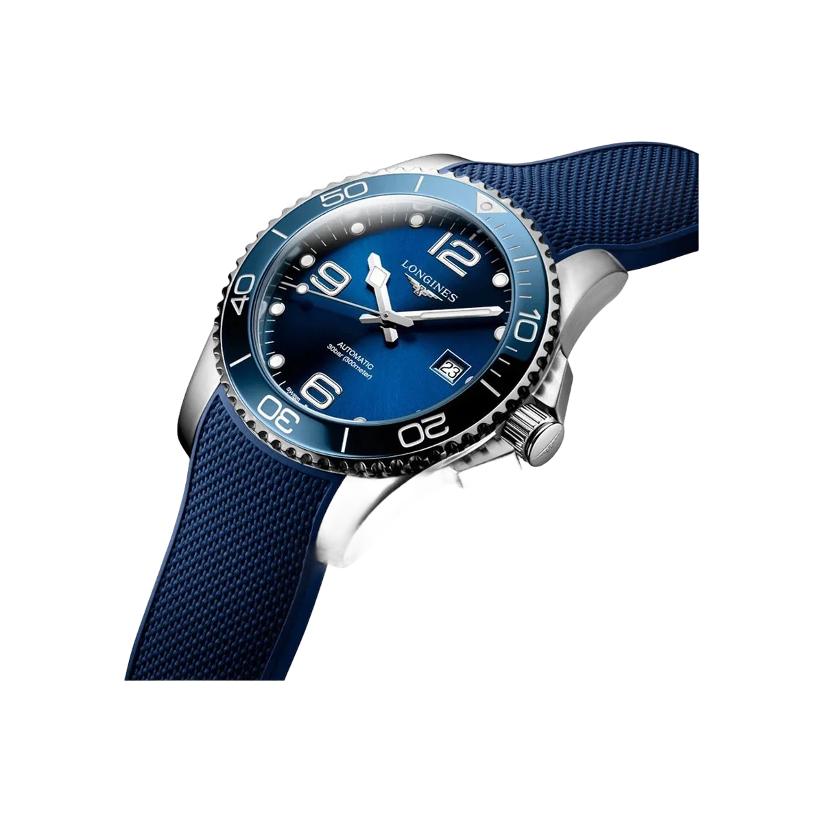 Longines Hydroconquest L3.780.4.96.9 Stainless Steel Blue Dial 39mm Men's Watch – additional product photo 2