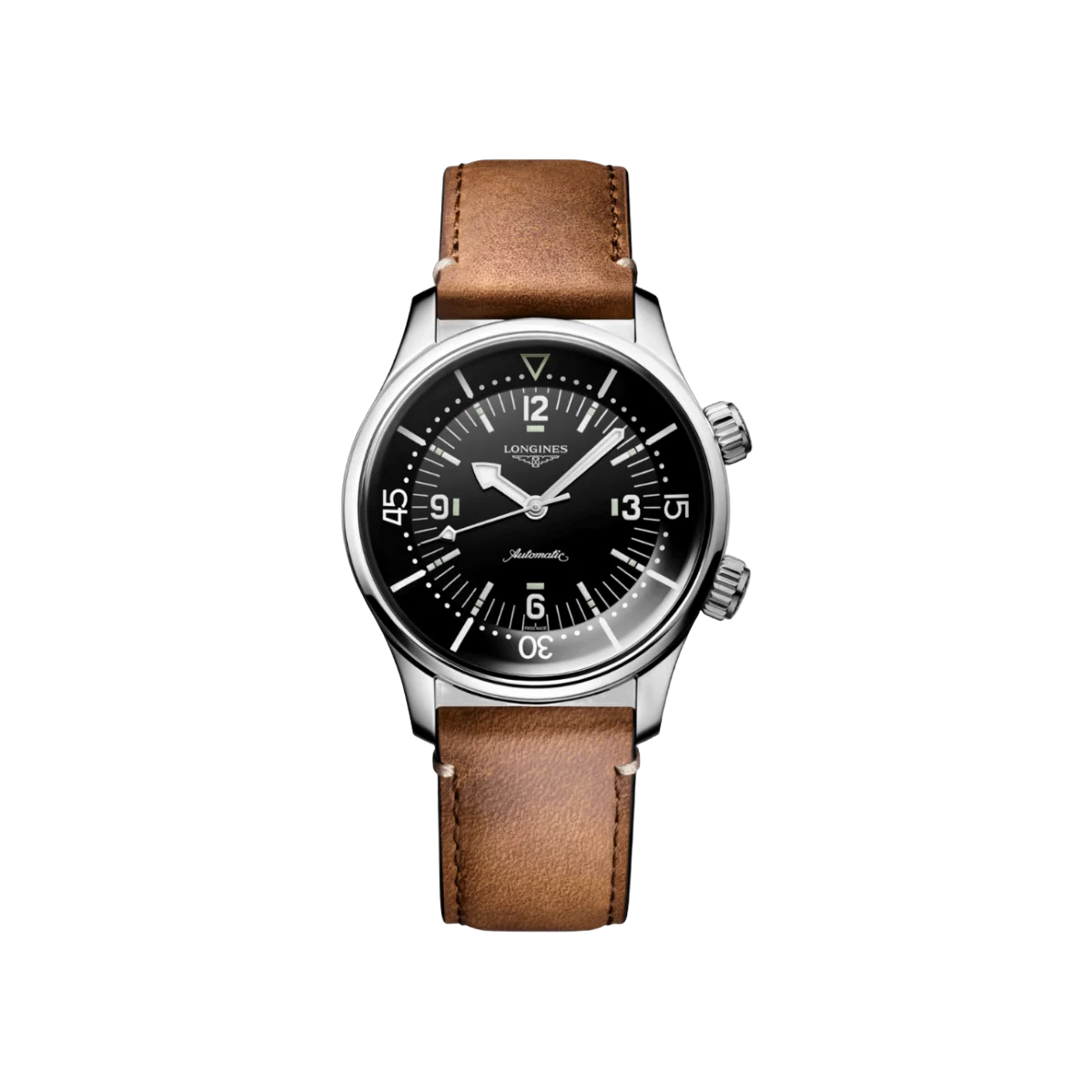 Longines Legend Diver L37644500 Automatic Stainless Steel 39mm Black Dial Mens Watch