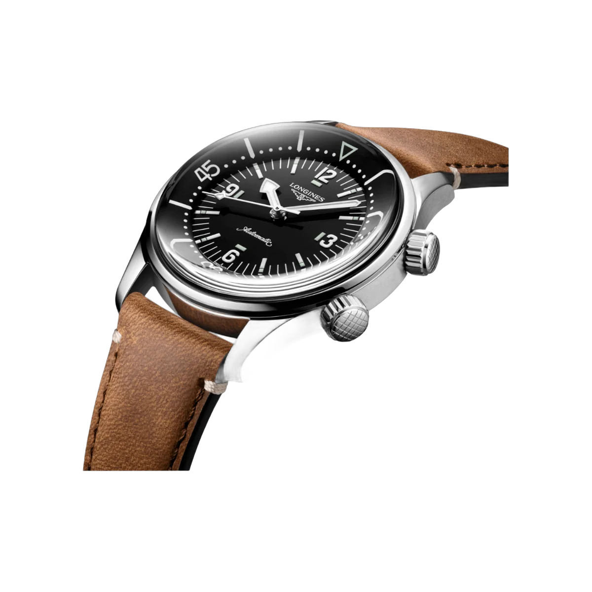 Longines Legend Diver L37644500 Automatic Stainless Steel 39mm Black Dial Mens Watch – additional product photo 3