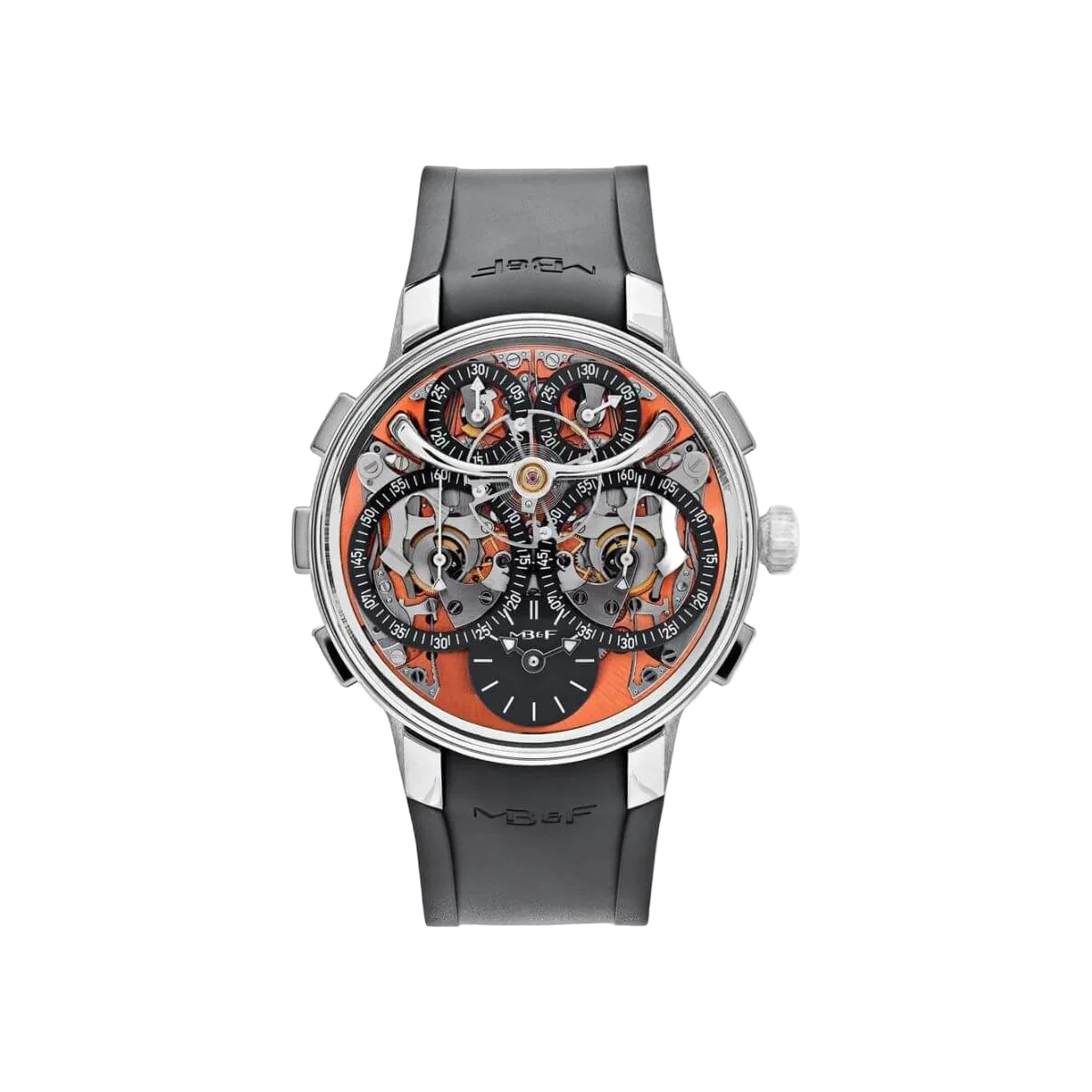 MB&F Legacy Machine 09.ZR.OR Sequential EVO Orange Dial